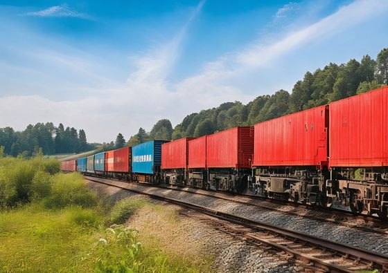 China industrial bonded warehouse LCL Export Computer Accessories To Russia By Rail Shipment